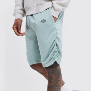 Slim Fit Ruched Side Jersey Short